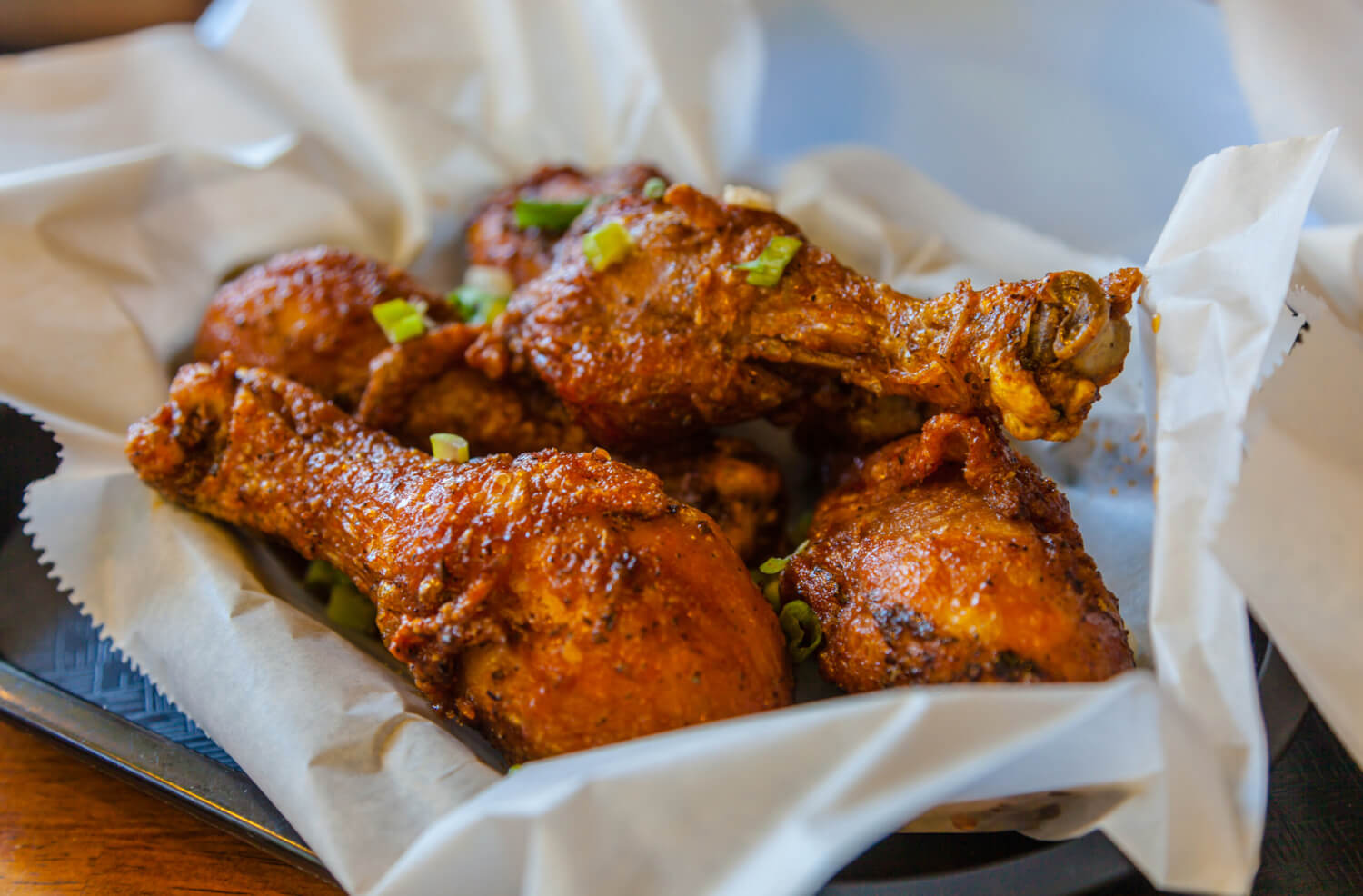 Asian,style,fried,chicken,spicy